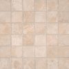 Durango Cream 4x4 Honed and Beveled Tile