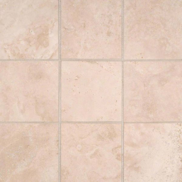 Durango Cream 4x4 Honed and Beveled Tile