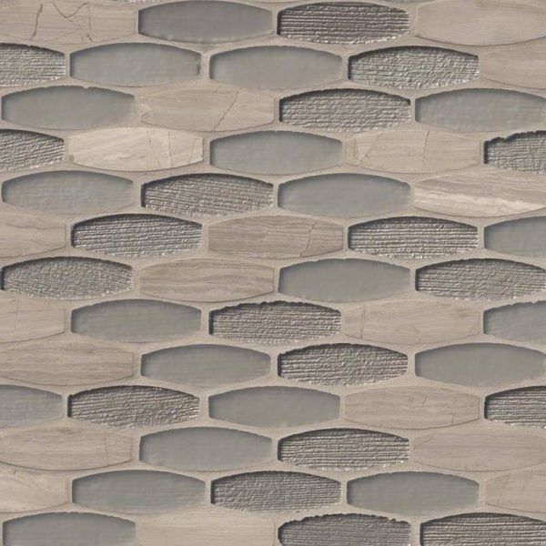 Ellipse Gris Backsplash Tile