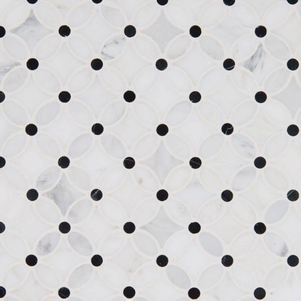 Florita Pattern Polished Backsplash Tile