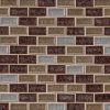 Fossil Canyon 1x1x8mm Blend Glass Backsplash Tile