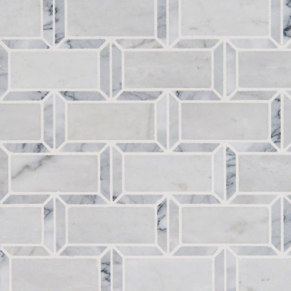 Framework 2x4 Polished Subway Tile Backsplash