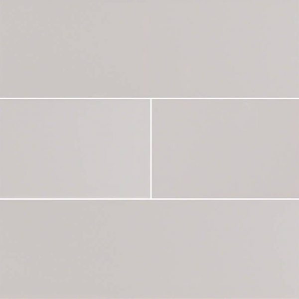 Gray Glossy Subway Tile 4x16