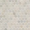 Greecian White Octagon Backsplash Tile