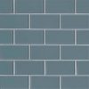 Harbor Gray Subway Tile 3x6x8mm Glass Tile