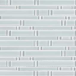 Ice Interlocking Pattern 8mm Glass Tile