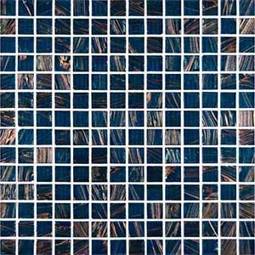 Iridescent Blue Glass Pool Tile