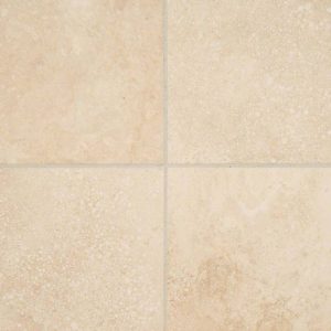 Ivory Travertine 6x6 Honed And Beveled Tile - Travertine Backsplash