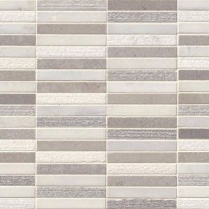 Linea Mixed Finish Pattern Backsplash Tile