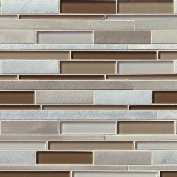 Madison Avenue Interlocking Pattern 8mm Metal Tile