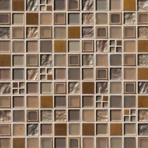 Manhattan Blend Pattern 8mm Metal Tile