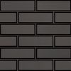 Metallic Gray Herringbone 8mm Glass Tile