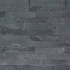 Midnight Pearl Mini Brick Pattern 8mm Metal Tile