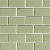 Midnight Pearl Mini Brick Pattern 8mm Metal Tile