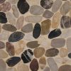 Mix Marble Pebbles Tumbled 10mm