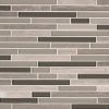 Moderno Blanco Interlocking 12x18 Pattern 8mm Metal Tile