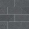 Montauk Black Subway Tile 4x12