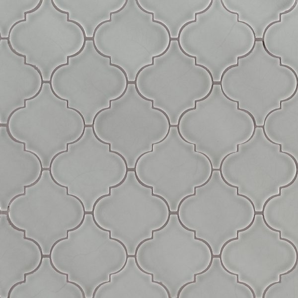 Morning Fog Arabesque Backsplash Tile