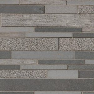 Mystic Gray Interlocking Mixed Finish