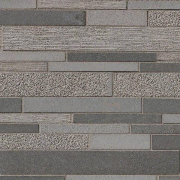 Mystic Gray Interlocking Mixed Finish