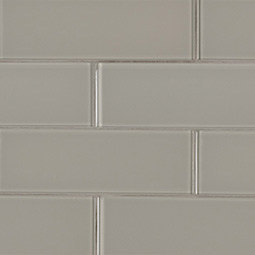 Pebble 3x9x8mm Glass Backsplash Tile