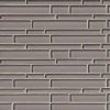 Rhombix Nero Polished Glass Backsplash Tile