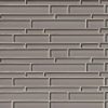 Pebble Interlocking Pattern 12x18x8mm Glass Backsplash Tile