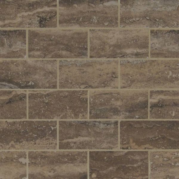 Pietra Venata Noce Subway Tile 2x4