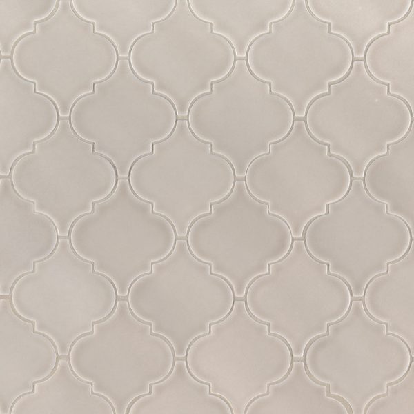 Portico Pearl Arabesque Backsplash Tile