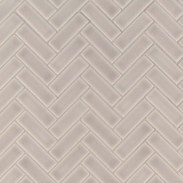 Portico Pearl Herringbone Pattern 8mm