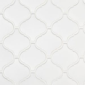 Retro Bianco Arabesque 6mm Matte