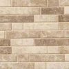 Santorini Brick Pattern 3mm Glass Backsplash Tile