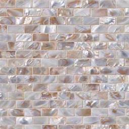 Santorini Brick Pattern 3mm Glass Backsplash Tile