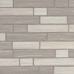 Silva Oak Interlocking 6mm Glass Backsplash Tile