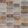 Tarvos Interlocking 6mm Glass Backsplash Tile