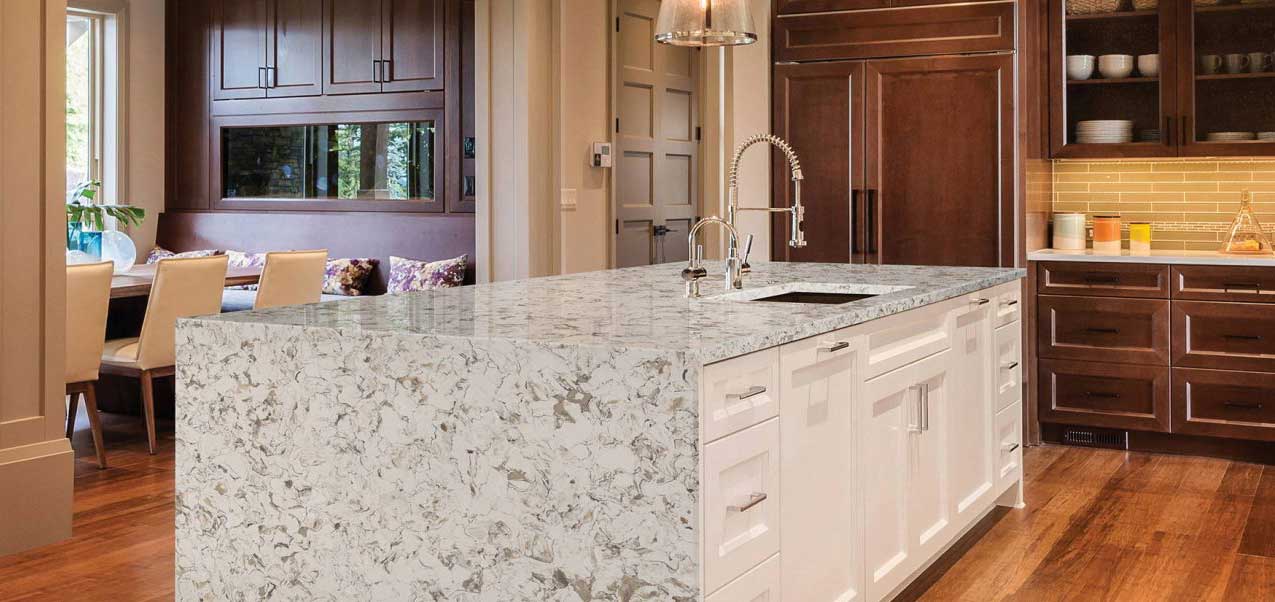 quartz countertop pros and cons, white quartz countertop