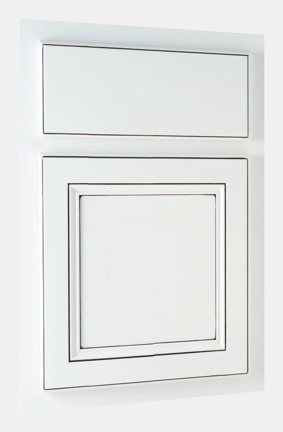 Nice white kitchen cabinets with gray glaze Lexington Maple Bright White Coffee Glaze Kitchen Cabinets Tiles Nj Art Of Tile