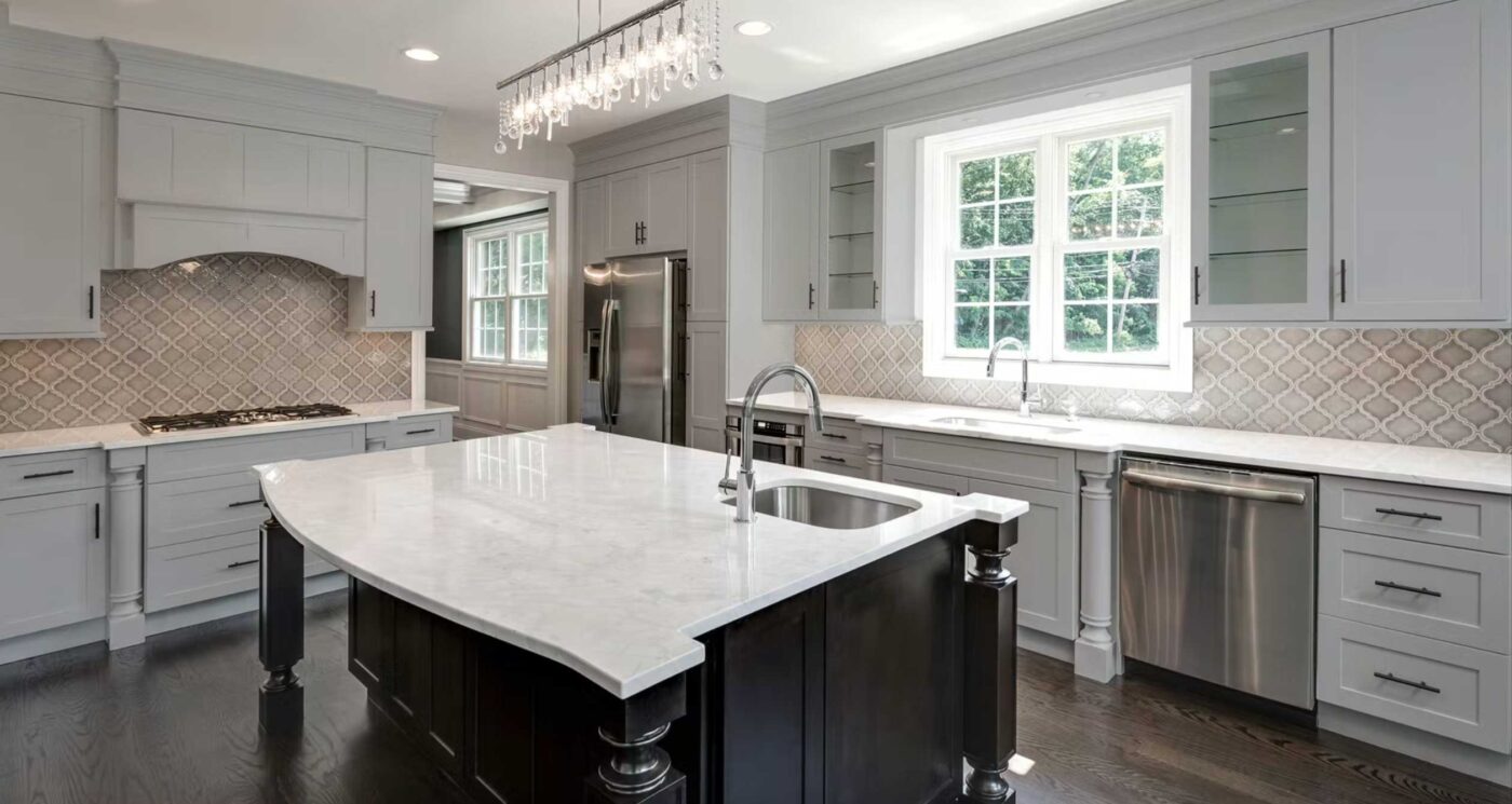 Fabuwood Allure Galaxy Indigo Kitchen & Tiles, NJ Art of